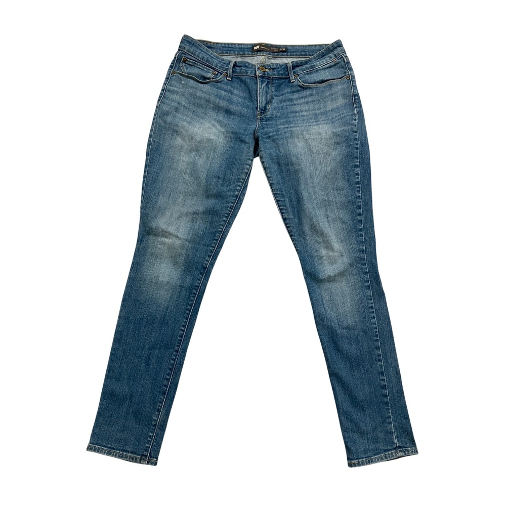 Levis Demi Curve Modern Rise Skinny Jeans Medium Wash Blue Womens Size 10/30